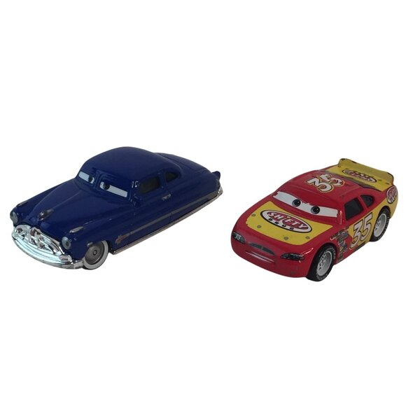 Disney Pixar Cars Diecast #64/35/90/33/Doc Hudson Lot of 5 Figures - Picture 2 of 9